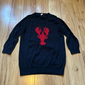 J. Crew Lobster sweater